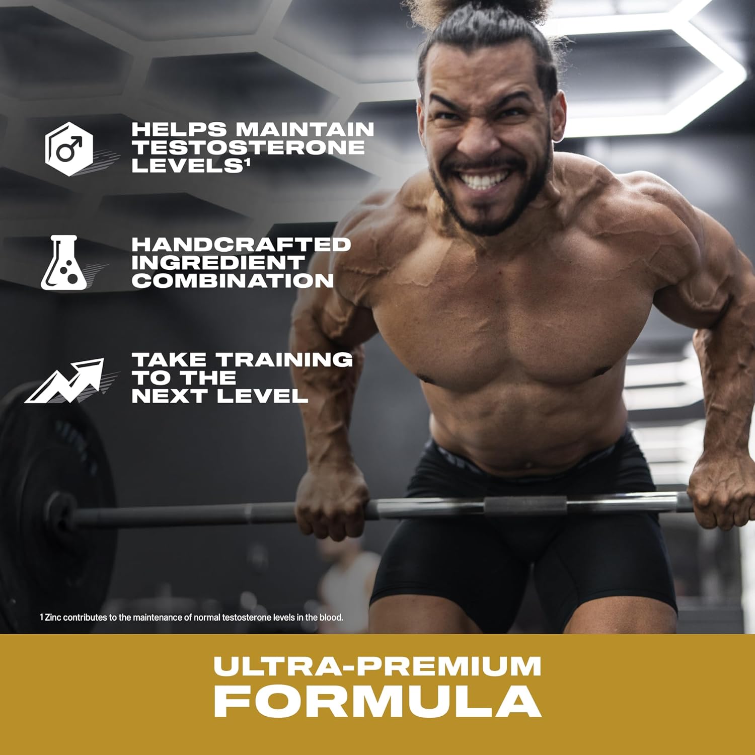 Ausdauer & Energie – MuscleTech AlphaTest Testosterone Booster Supplement for Men, Training Supplement, Muscle Building Supplement for Men, 200mg Maca Extract, Zinc and Boron, 120 Capsules, 30 Servings – Bild 6