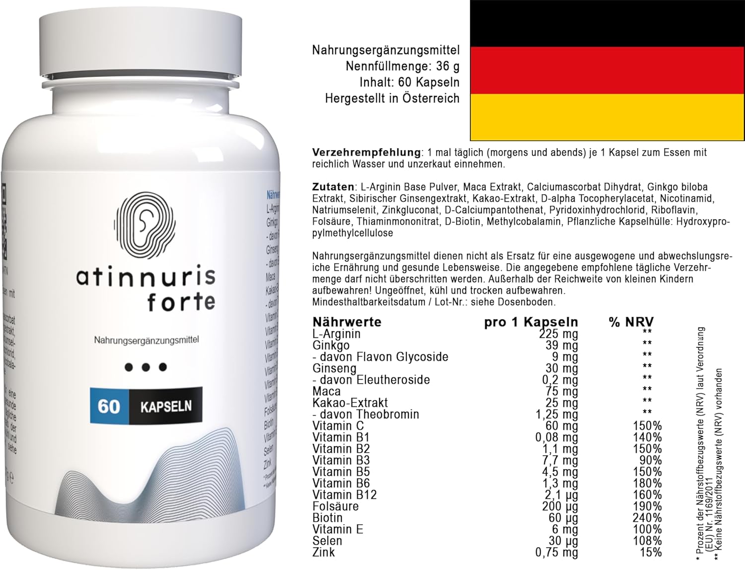 Potenzmittel & Standfestigkeit – Forte – 120 Capsules (2 x 60 Capsules), Pack of 2 – Bild 5