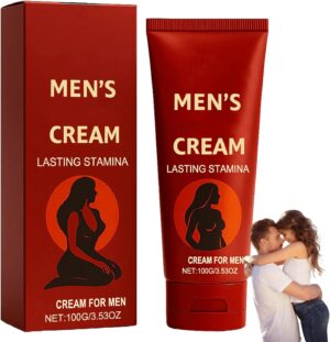 Penisvergrößerung & Pflege – Cream for Men, Men's Health Cream, Fast-Acting, Energy & Freshness, Ultralight Moisturiser (1 Piece)