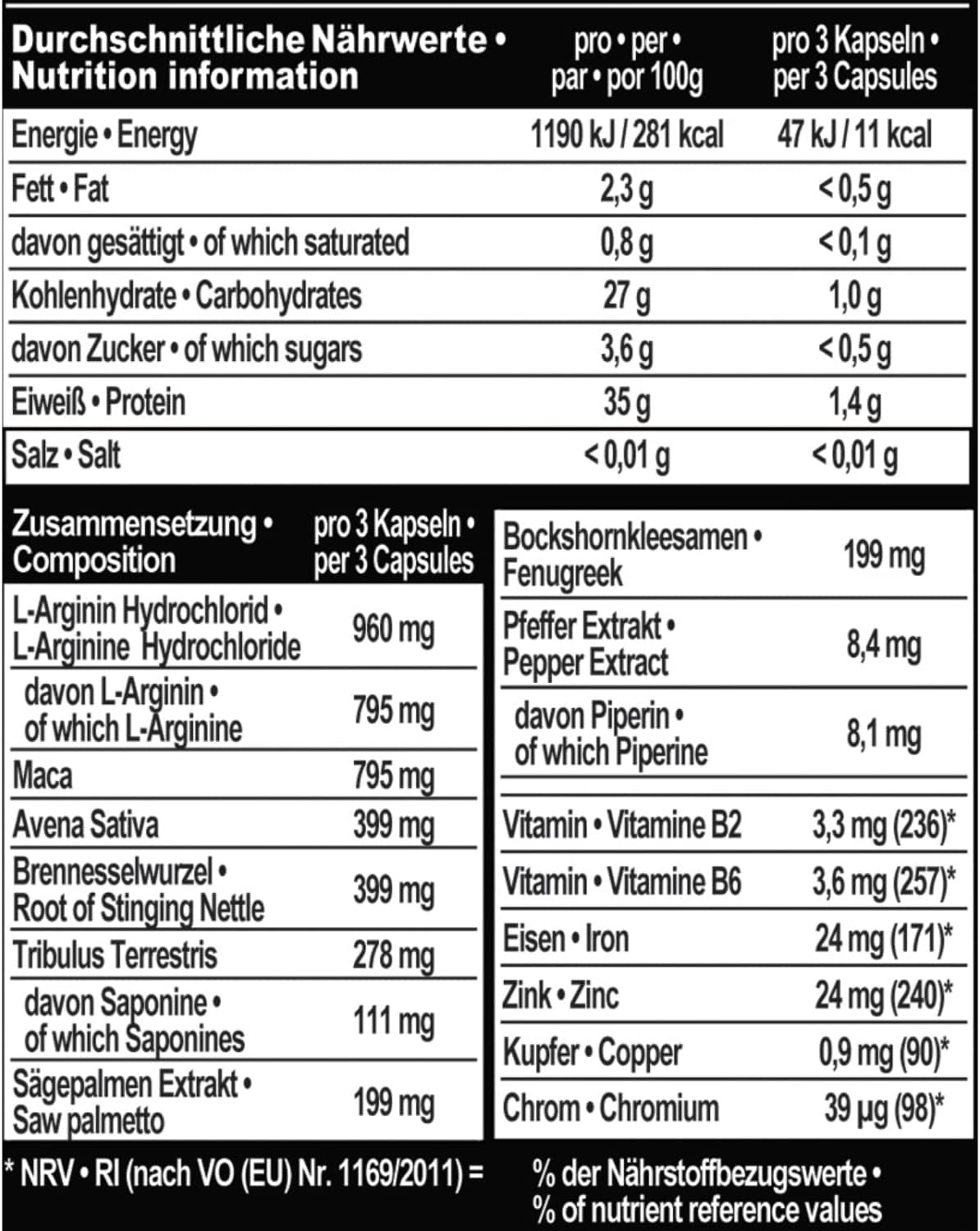 Ausdauer & Energie – Ironmaxx TESTON Ultra Strong 180 Capsules 1 x 0.135 kg – Bild 5