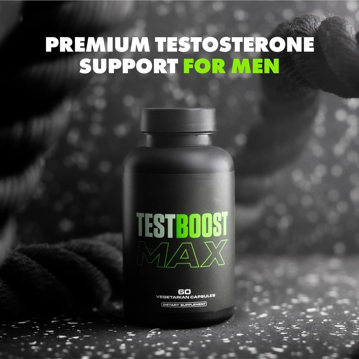 Ausdauer & Energie – Testosterone Supplement for Men - Natural Energy, Endurance and Strength Booster | 60 ct,1 Piece – Bild 3