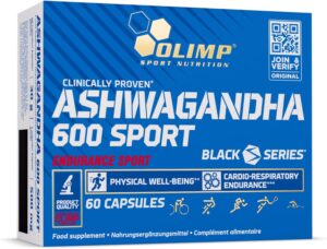Ausdauer & Energie – 5 x Olimp Ashwagandha 600 Sport, 60 Capsules (5 Pack)