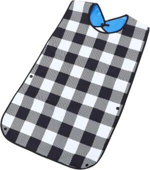 Penisvergrößerung & Pflege – Homoyoyo Wiederverwendbares wasserdichtes Lätzchen für Erwachsene mit praktischem Strapazierfähige Polyester Schürze für Männer und Frauen als Essenschutz für Senioren und Pflege