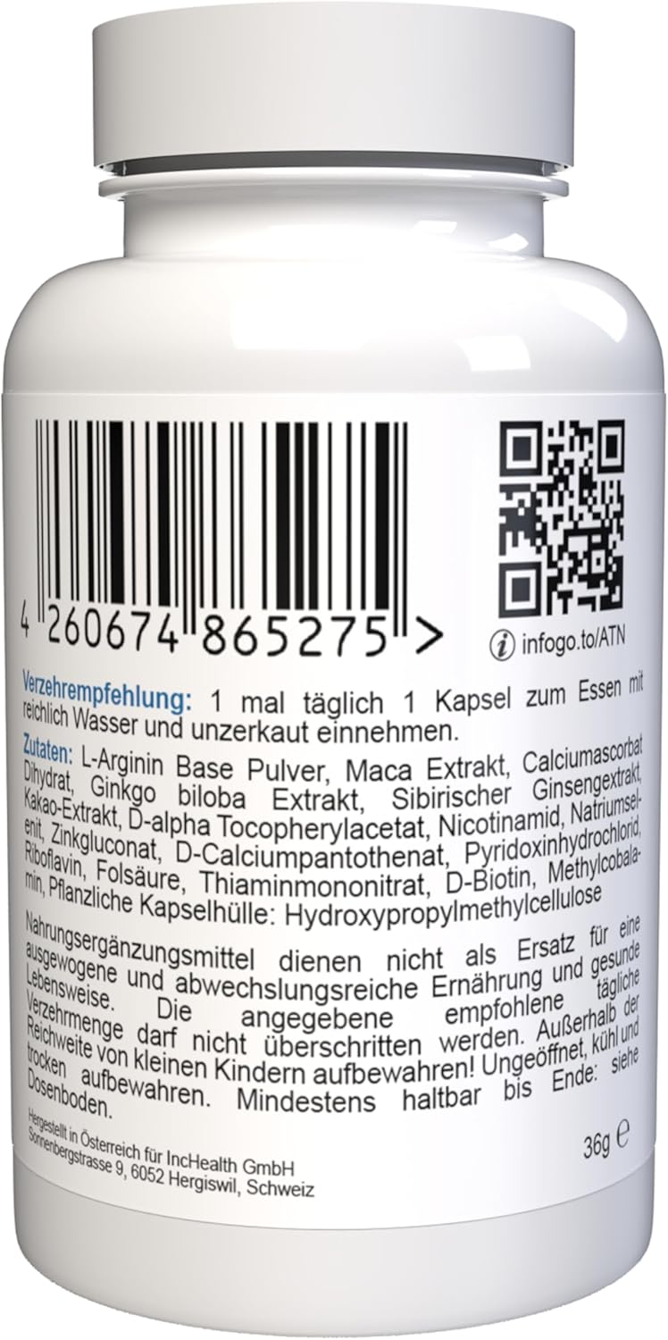 Potenzmittel & Standfestigkeit – Forte – 120 Capsules (2 x 60 Capsules), Pack of 2 – Bild 3
