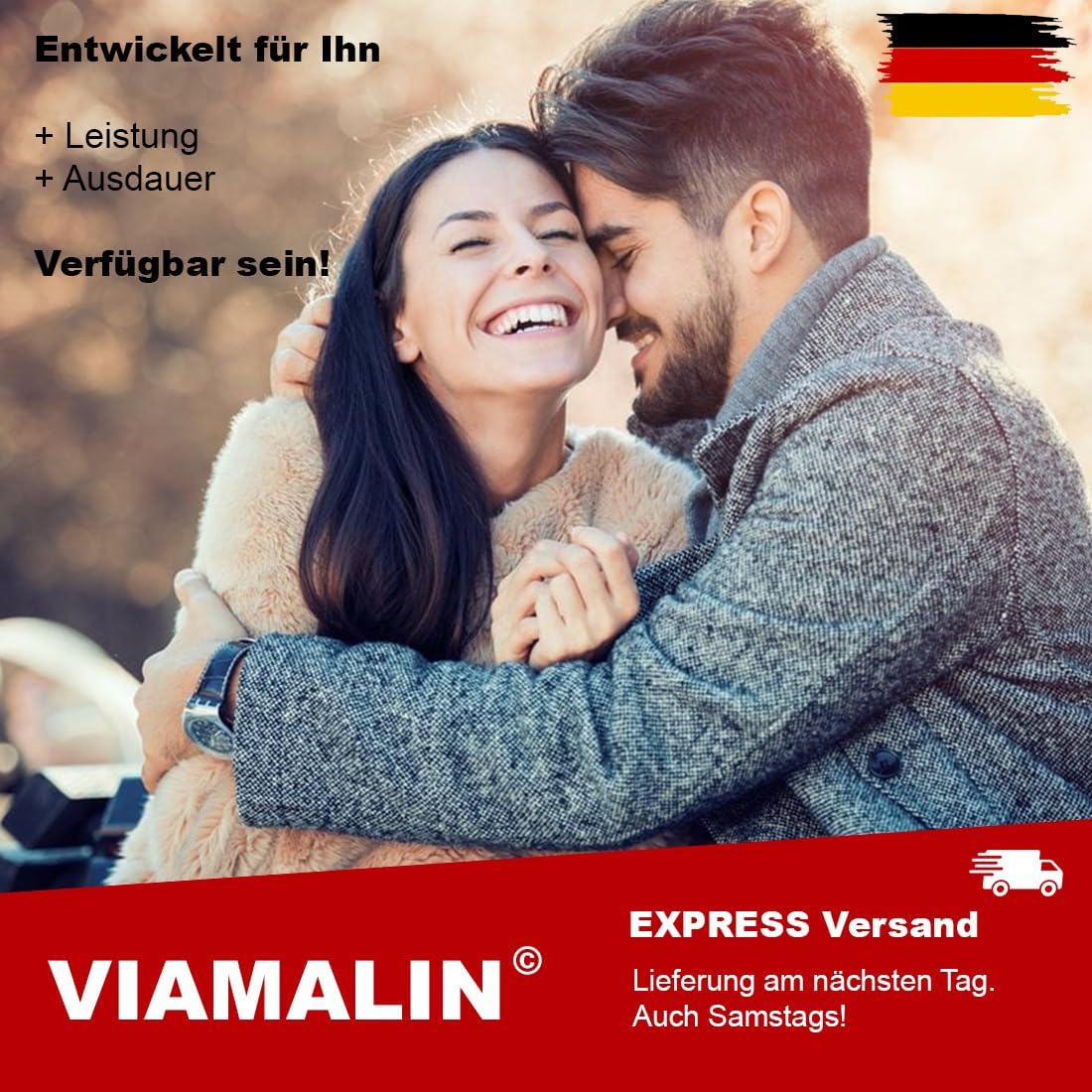 Potenzmittel & Standfestigkeit – Viavital - 600 milligrams for men - instant and stable - 20 capsules high dose and extra strong in blister with Tribulus Terrestris – Bild 3