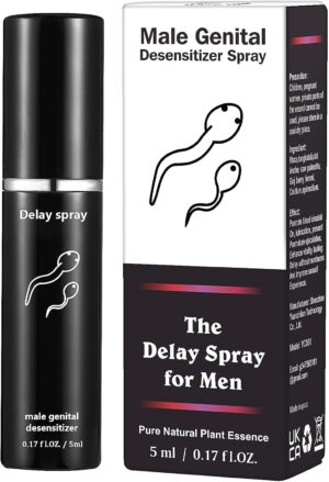 Potenzmittel & Standfestigkeit – Male Desensitizing Delay Spray Sex Enhancer Delay Spray Potency Delay Products Male Delay Spray for Desensitising Male Genitals