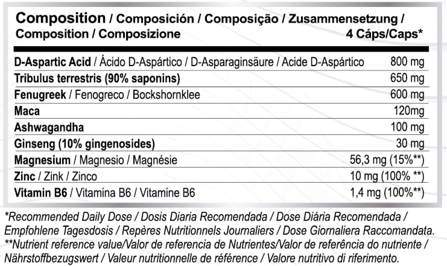 Ausdauer & Energie – Testosterone Booster - Testosterone - T9 Testo Booster - Testosterone - Testosterone Booster Muscle Building - Testo Booster Muscle Building - Tribulus, Ashwagandha, Maca, Fenugreek - 120 Capsules – Bild 3
