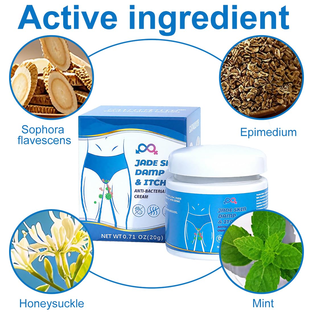 Penisvergrößerung & Pflege – 1 Box Private Antibacterial Cream, Men's Intimate Area Relieves Cream, Men's Balanitis Anti Itching Cream, Intimate Care Cream, Intimate Area Care Cream, Ointment Against Itching – Bild 4