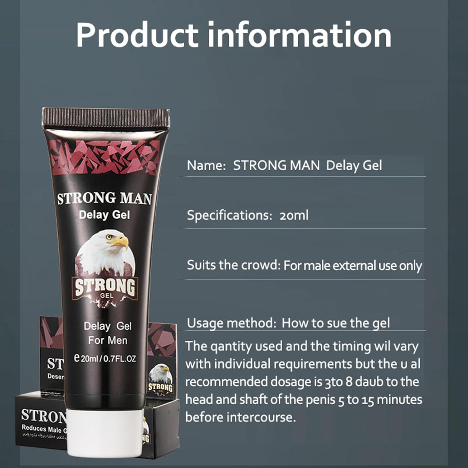 Penisvergrößerung & Pflege – 2 x erection cream for men, gel for sex men longer time, cream for extra strong enlargement (1 piece) – Bild 6