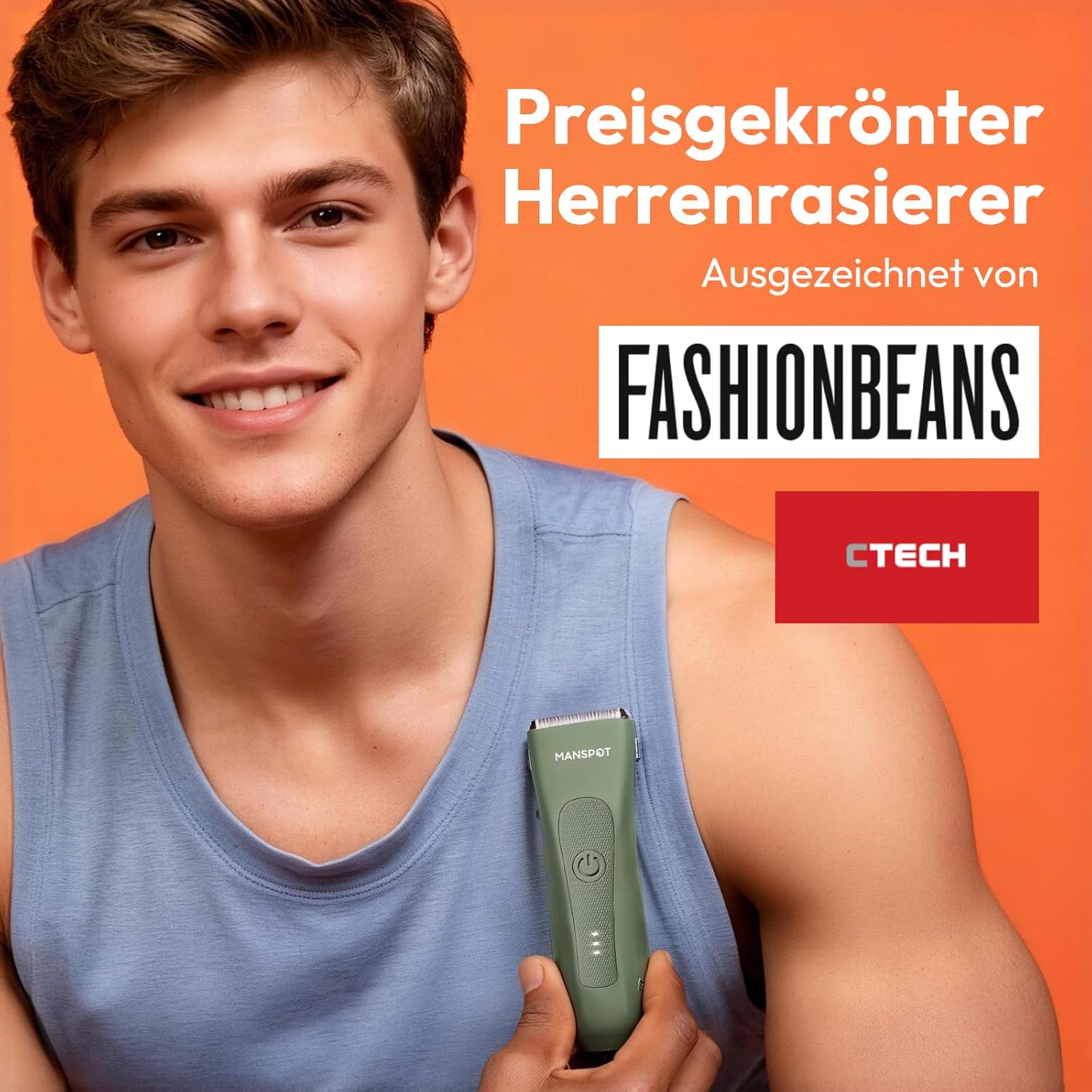 Penisvergrößerung & Pflege – Manscaped Men's Intimate Shaver, Intimate Shaver, Body Groomer Men, Body Hair Trimmer, Waterproof Wet/Dry Shaver, 20x Use After Charging – Bild 5