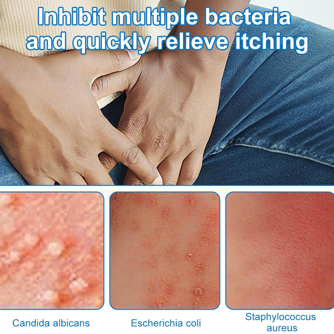 Penisvergrößerung & Pflege – 1 Box Private Antibacterial Cream, Men's Intimate Area Relieves Cream, Men's Balanitis Anti Itching Cream, Intimate Care Cream, Intimate Area Care Cream, Ointment Against Itching – Bild 6