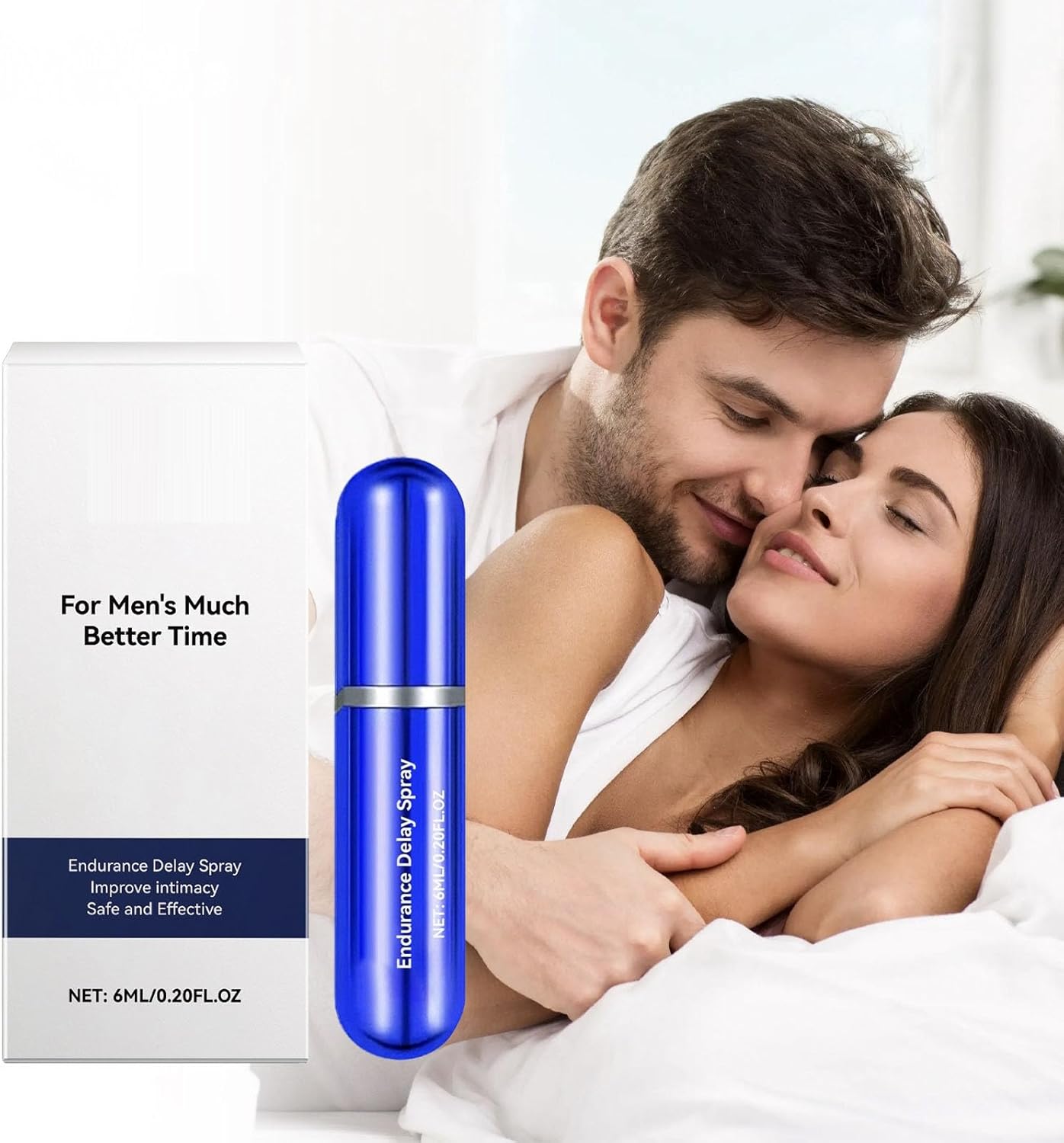 Potenzmittel & Standfestigkeit – Delay Spray for Men, Erection Aid for Men, Potency Agent, Extra Strong for Men, Instant Effect, Delay Spray Man Sex, Ideal for Promoting Intimacy of Couples