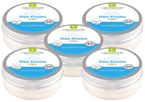Penisvergrößerung & Pflege – GREENDOOR Deodorant Cream 5 x 50 ml Family Pack, Cream Deodorant without Aluminium Salts and Alcohol, Naturally Not Tested on Animals, Natural Cosmetics, Vegan Cream Deodorant Economy Set