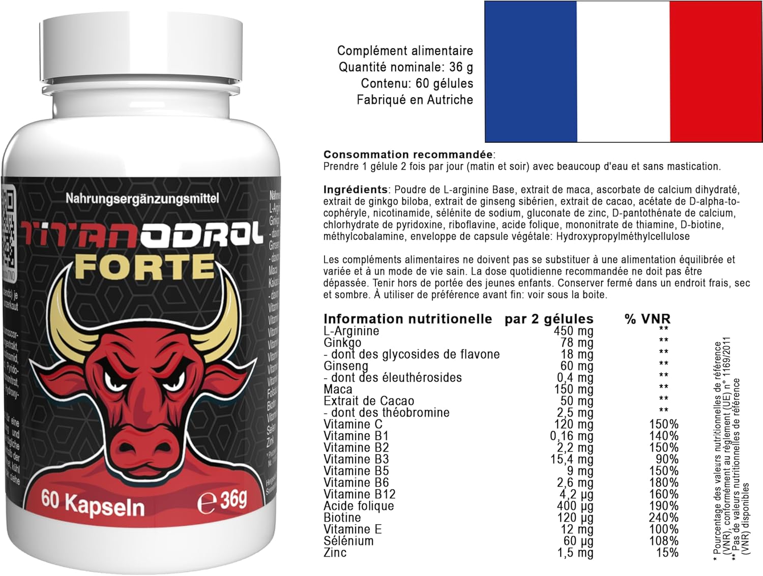 Potenzmittel & Standfestigkeit – 120 Capsules (2 x 60 Capsules), Pack of 2 – Bild 7