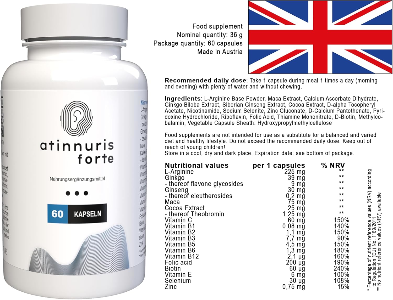 Potenzmittel & Standfestigkeit – Forte – 120 Capsules (2 x 60 Capsules), Pack of 2 – Bild 8