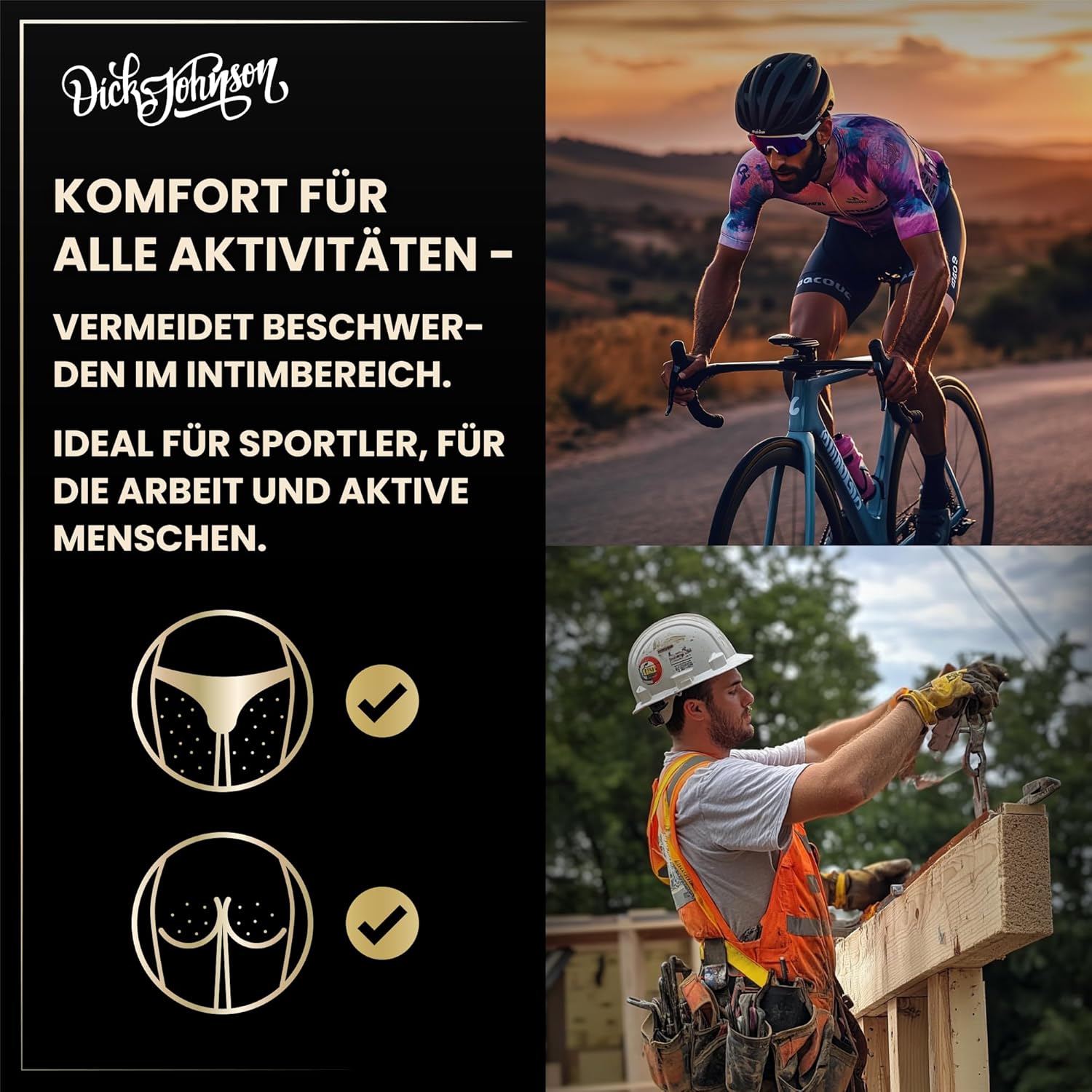 Penisvergrößerung & Pflege – Dick Johnson's Ball Wax Intimate Care for Men After Shave Product After Shave No Pimples and No Irritated Skin After Testicle Shave 50 ml – Bild 8