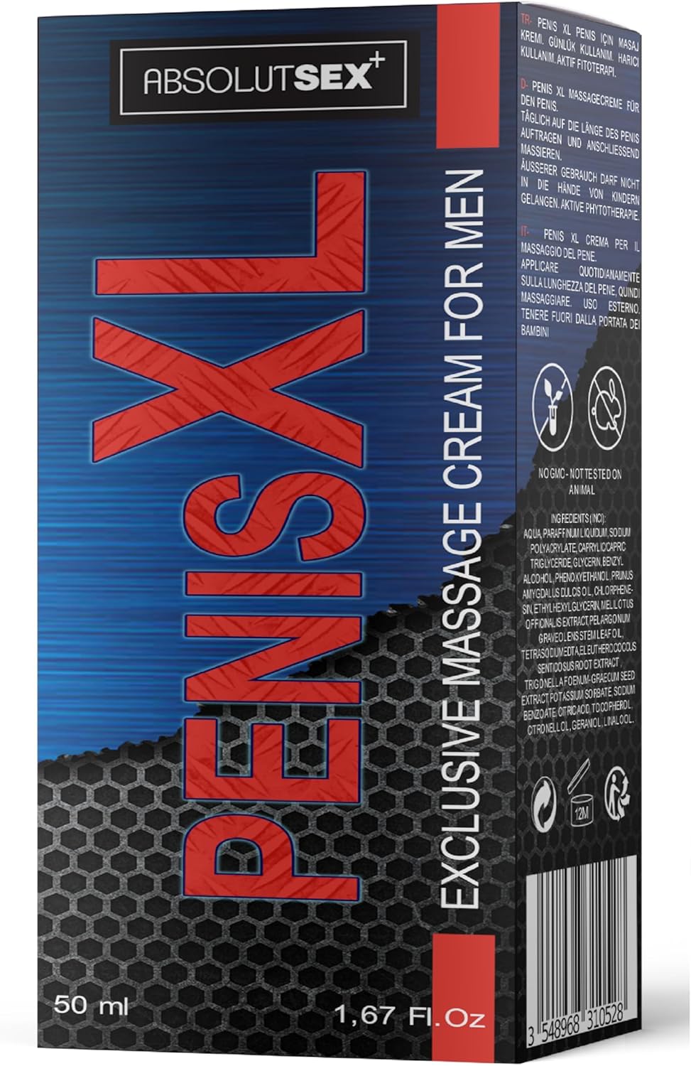 Potenzmittel & Standfestigkeit – Erection Cream XL Strong Become Hard Erectin Lasts Longer for Men Erect Cream 75 ml – Bild 9