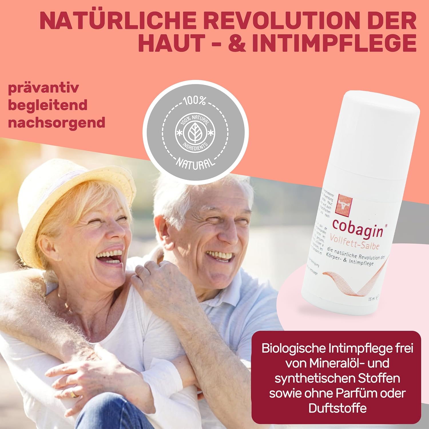 Penisvergrößerung & Pflege – Full Fat Ointment 15 ml | Pain Relieving Intimate Care | Wound and Healing Ointment for Women and Men for Burning, Itching and Lichen Sclerosus | In the Intimate Area, , Glans and Anus – Bild 6