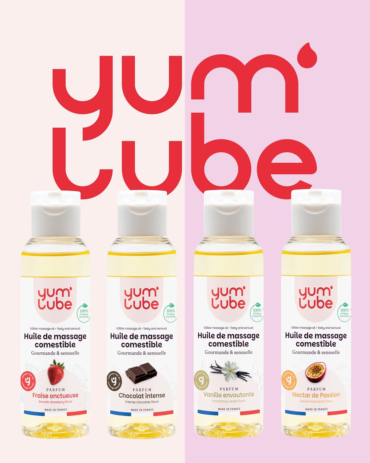 Penisvergrößerung & Pflege – Yum'Lube Sex & erotic massage oil for massage and intimate body oil with vanilla massage oil intimate suitable as sex oil massage oil for intimate area and massage oil sex intimate area – Bild 7