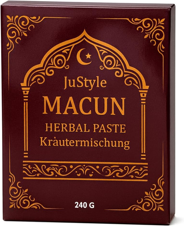 Potenzmittel & Standfestigkeit – Macun - Natural Herbal Paste for Long-Lasting Energy and Vitality - High Dose with Ginkgo, Ginseng, Flower Honey and Ginger - Instant Effect for Active Men (4) – Bild 2