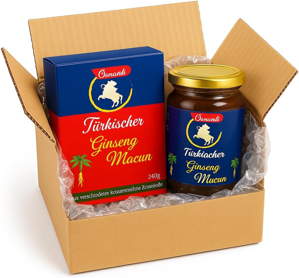 Potenzmittel & Standfestigkeit – Mesir Macun - Natural Herbal Paste for Long-Lasting Energy and Vitality - High Dose with 18 Herbs, Flower Honey and Ginger - Instant Effect for Active Men (2) – Bild 4