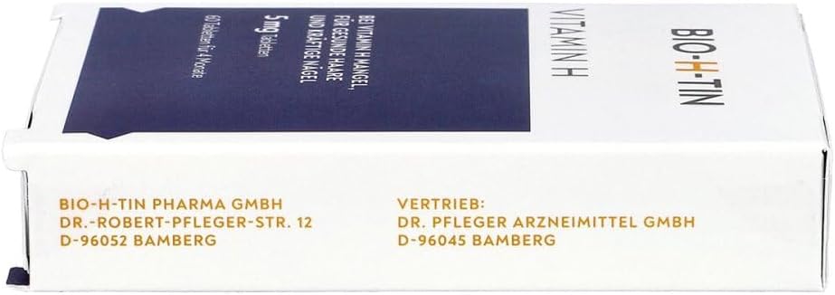 Potenzmittel & Standfestigkeit – BIO-H-TIN Vitamin H 5 mg for 4 Months Tablets Pack of 60 – Bild 5