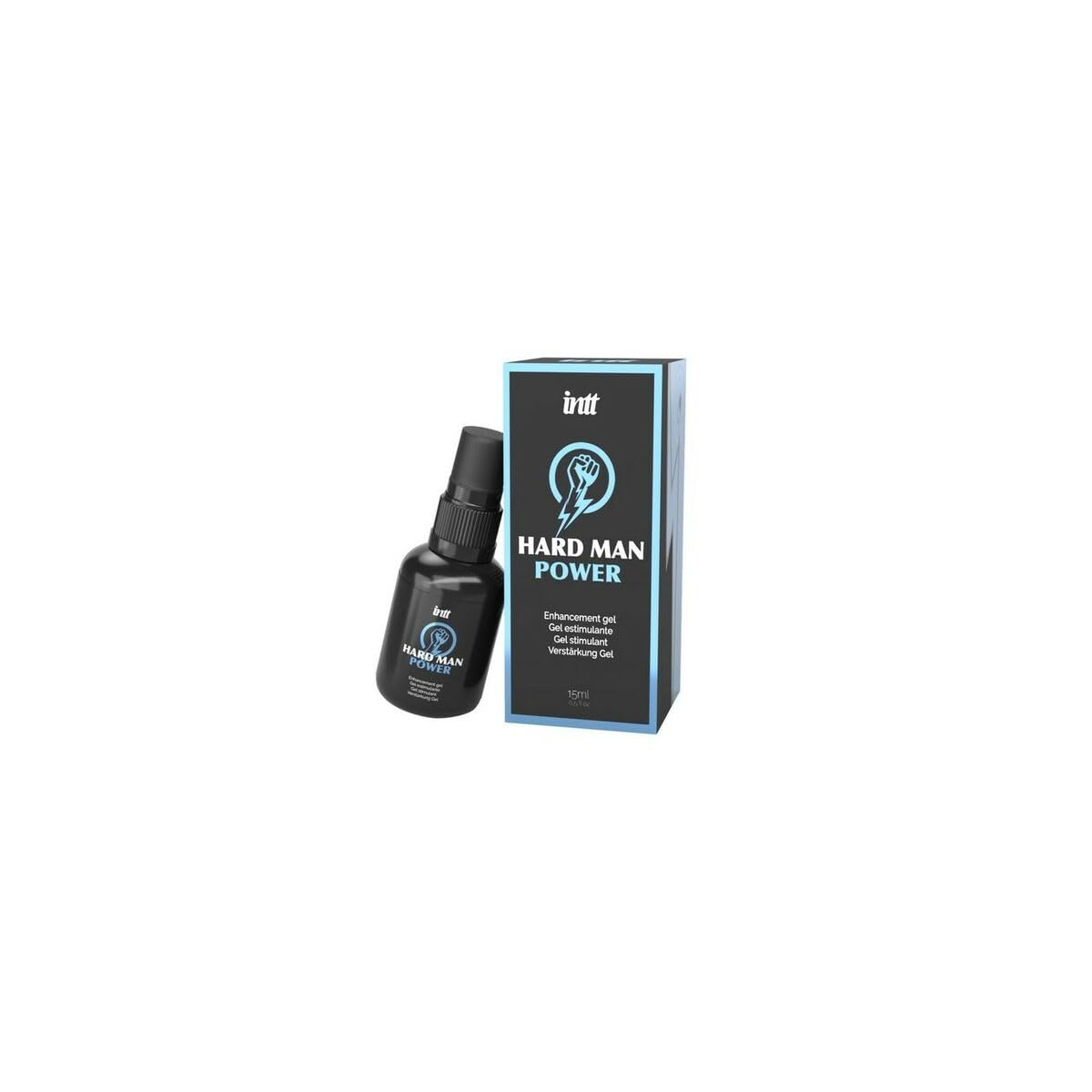 Penisvergrößerung & Pflege – Intt Hard Man Power stimulation gel Transparent 15 ml