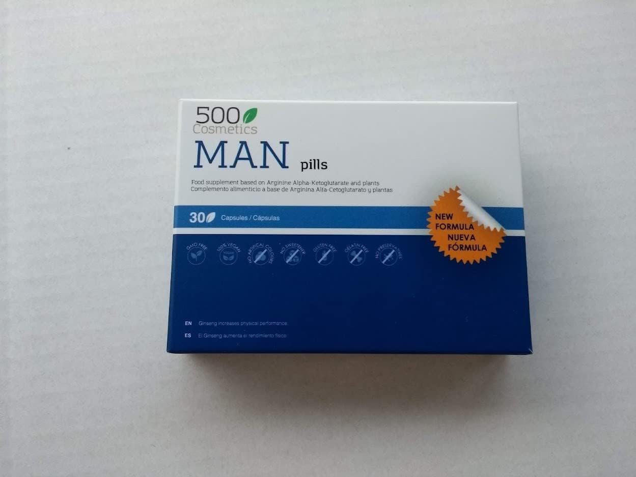 Potenzmittel & Standfestigkeit – 500 Cosmetics - Natural Supplement to Increase Virility, Male Potency and Improve Sexual Relations - Made in The EU - 30 Tablets. – Bild 10