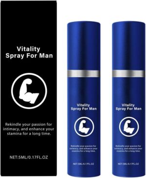 Penisvergrößerung & Pflege – Pack of 2 Vital Spray for Men, Vital Spray for Men, Long-Lasting Delay Spray, Upright Boost Spray, Care Spray