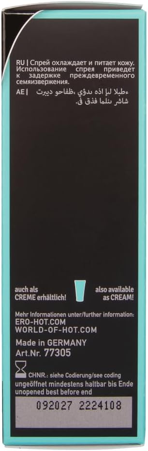 Potenzmittel & Standfestigkeit – Ero by Hot Delay Spray for Men, 50 ml – Bild 3