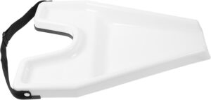Potenzmittel & Standfestigkeit – HEMOTON Tragbares Haarwaschbecken Tablett aus Robustem Kunststoff Ergonomisch Geformt für Nackenkomfort Geeignet für Senioren Pflege und Friseursalon Praktisches Waschbecken tablett für