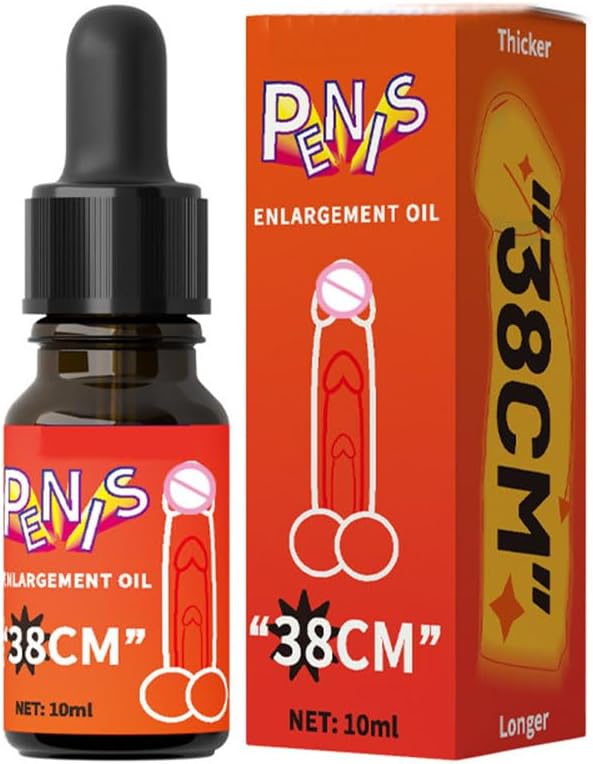 Potenzmittel & Standfestigkeit – 10 ml Enlargement Oil, Massage Oil for Men for Sex, Performance-Enhancing Massage Oil for Men, Massage Oil for Men, Improved Erection and Delayed Ejaculation in Men (M,1PC)