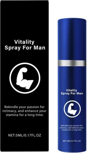 Penisvergrößerung & Pflege – ErectBoost Vital Spray for Men, Erectboost Spray for Men, Vitality Sprays, Vegetable Formula, Skin Comfort, 5 ml Roll-On Applicator (1)