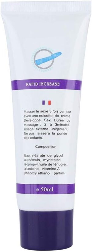 Penisvergrößerung & Pflege – 50ml Magnifying Cream for Men Natural Powerful Extension Thicker Strength for Men