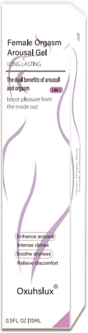 Penisvergrößerung & Pflege – Female Arousal and Orgasm Gel - Fast-acting, Intimate Stimulating Formula, Increases Sensitivity, Lust and Pleasure with Warming Tangle Effect for Women and Couples (15 ml / 0.5 fl oz)