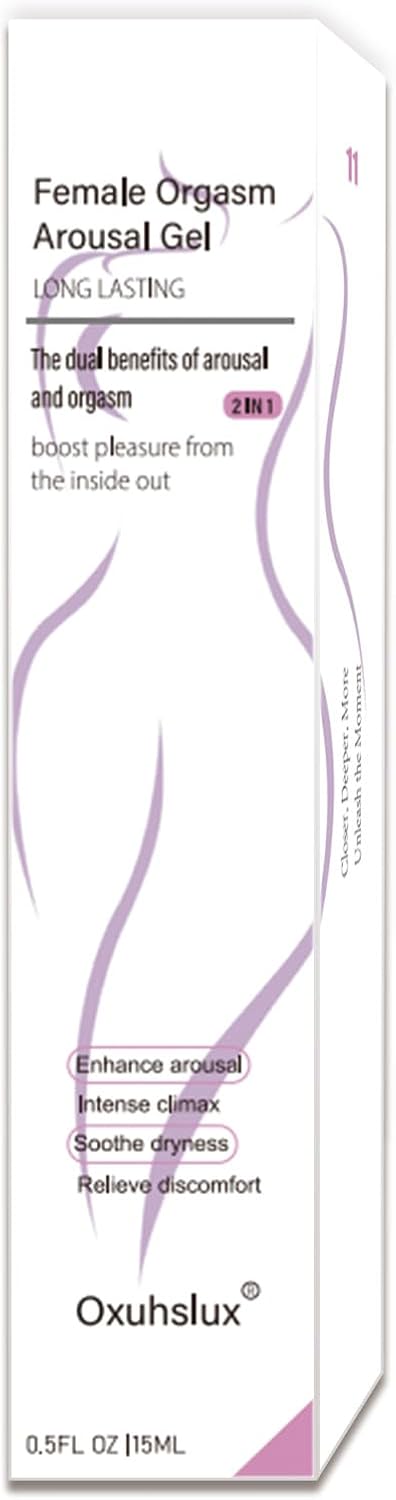 Penisvergrößerung & Pflege – Female Arousal and Orgasm Gel - Fast-acting, Intimate Stimulating Formula, Increases Sensitivity, Lust and Pleasure with Warming Tangle Effect for Women and Couples (15 ml / 0.5 fl oz)