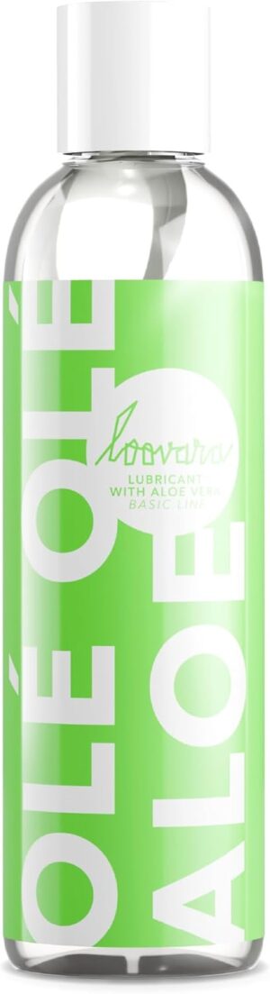 Penisvergrößerung & Pflege – LOOVARA Olé Olé Aloe Lubricant 250 ml - pH-Optimised Water-based Lubricant with Aloe Vera, Adapted to Intimate Flora, Dermatologically Tested, Vegan
