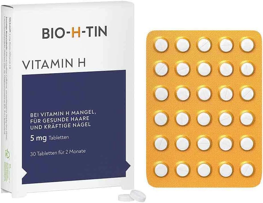 Potenzmittel & Standfestigkeit – BIO-H-TIN Vitamin H 5 mg for 2 Months Tablets Pack of 30 – Bild 4