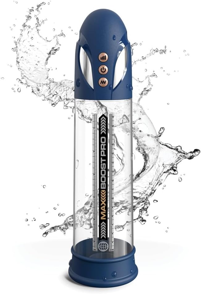Ausdauer & Energie – Pump Worx Max Boost Pro Flow - Blue, 30.6 x 8.1 x 20 cm – Bild 2