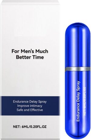 Potenzmittel & Standfestigkeit – Delay Spray for Men, Potency Agent, Extra Strong for Men, Instant Effect, Delay Spray Man Sex, Erection Aid for Men, Delay Spray Ideal for Promoting Intimacy of Couples (6 ml)
