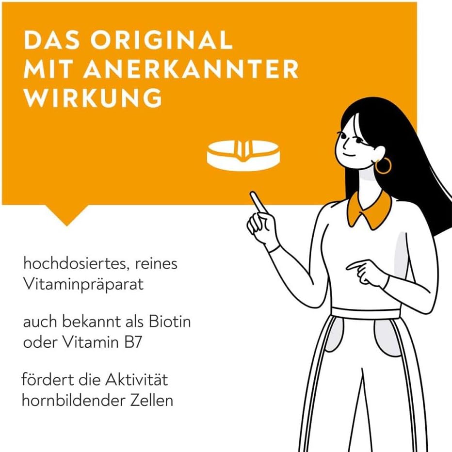 Potenzmittel & Standfestigkeit – BIO-H-TIN Vitamin H 5 mg for 2 Months Tablets Pack of 30 – Bild 3