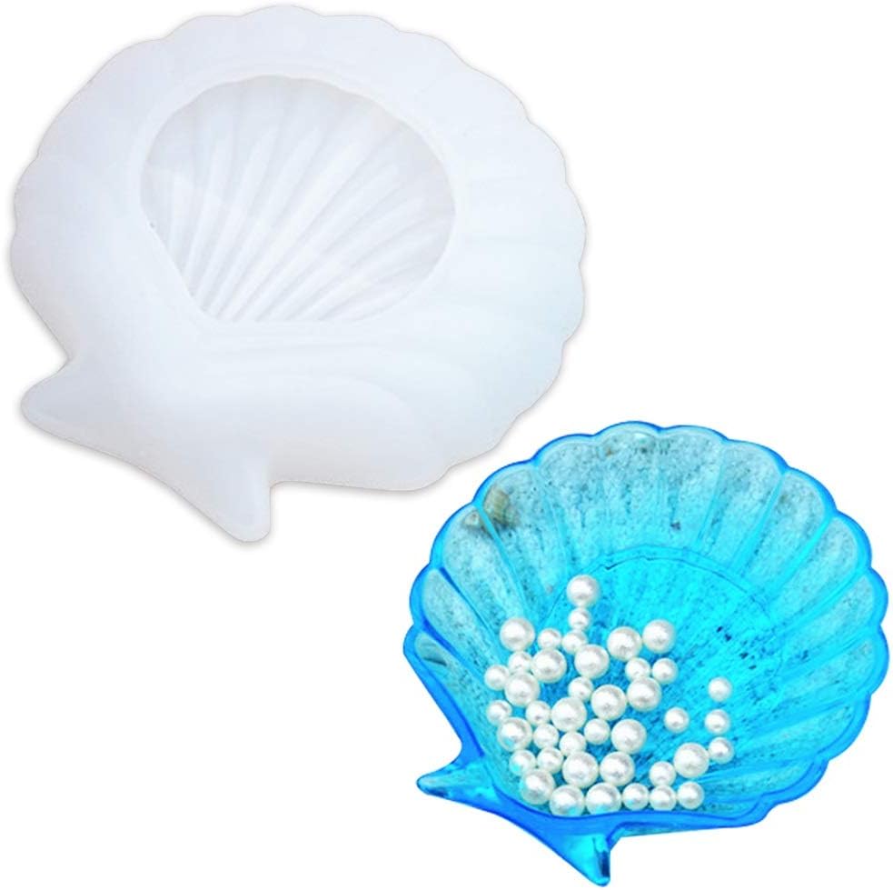 Potenzmittel & Standfestigkeit – Harzform Silikonformen Harz Silikon Tablett Form Handwerk Werkzeug Gussformen DIY Werkzeug DIY Kristall Tropfenform Kuchenform (Farbe: Quadratisch)