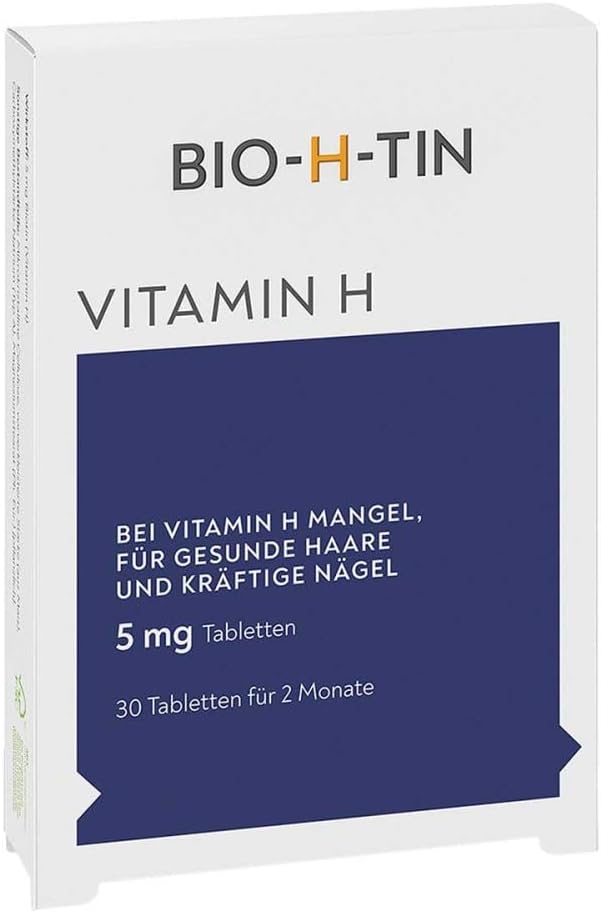 Potenzmittel & Standfestigkeit – BIO-H-TIN Vitamin H 5 mg for 2 Months Tablets Pack of 30