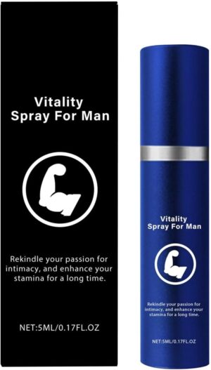 Penisvergrößerung & Pflege – ÉnergieAlpha Men's Spray, Medivita Revitalising Spray, Erectboost Spray for Man, Gives Male Charm with Fast-Acting Results (1)