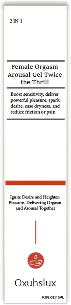 Penisvergrößerung & Pflege – Female Arousal and Orgasm, Fast Acting Intimate Gel to Increase Sensitivity, Passion and Pleasure, Designed for Women and Couples (1.0 fl oz)