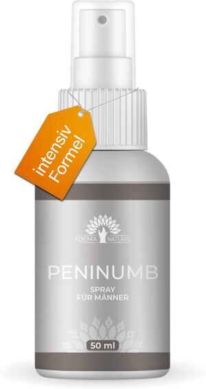 Potenzmittel & Standfestigkeit – PENINUMB Delay Spray for Men - Help with Delay Spray Against Premature Ejaculation, Last Longer & Have More Fun, 50 ml Content