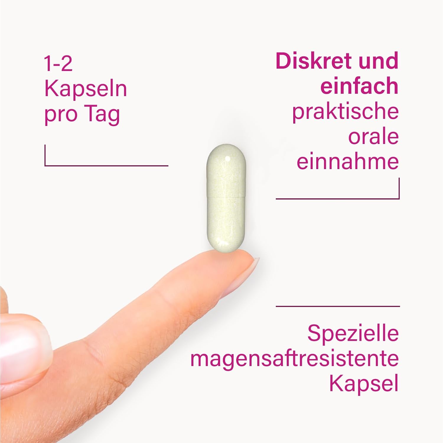 Penisvergrößerung & Pflege – Nupure® Lacto Intimate Vaginal Lactic Acid Bacteria, Plus Biotin for Mucous membranes, Oral Intake, Vaginal Probiotics, 60 Capsules, Vegan, Lactose Free – Bild 9