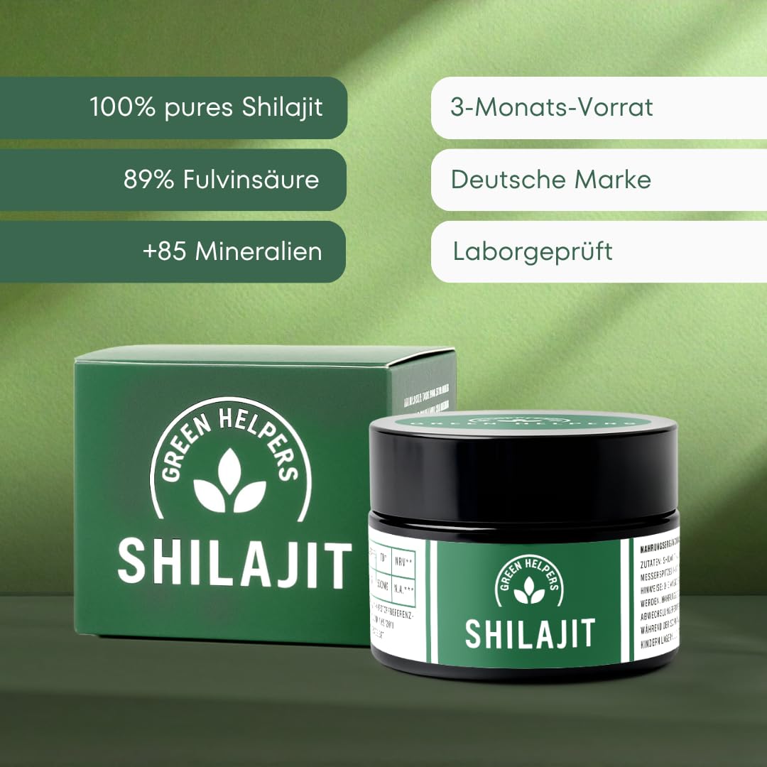 Ausdauer & Energie – Premium Shilajit 100% Pure | 89% Fulvic Acid | 85+ Minerals | Pure Himalaya Mumijo Shilajit Resin | Vegan – Bild 6
