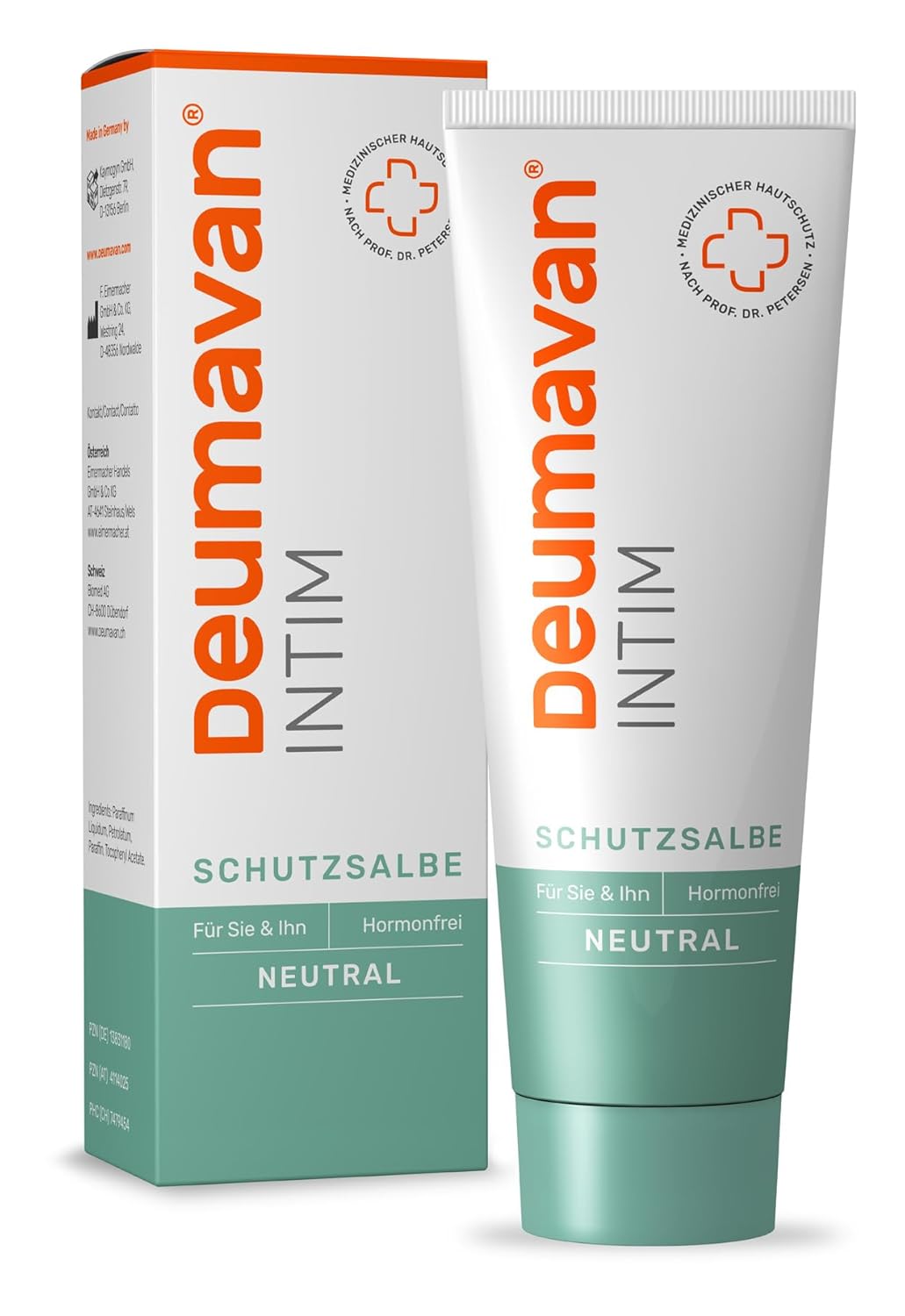 Penisvergrößerung & Pflege – Deumavan Intimate Protective Ointment I Neutral I 2 x 125 ml Economy Set I Plus PharmaPerle giveaway – Bild 2