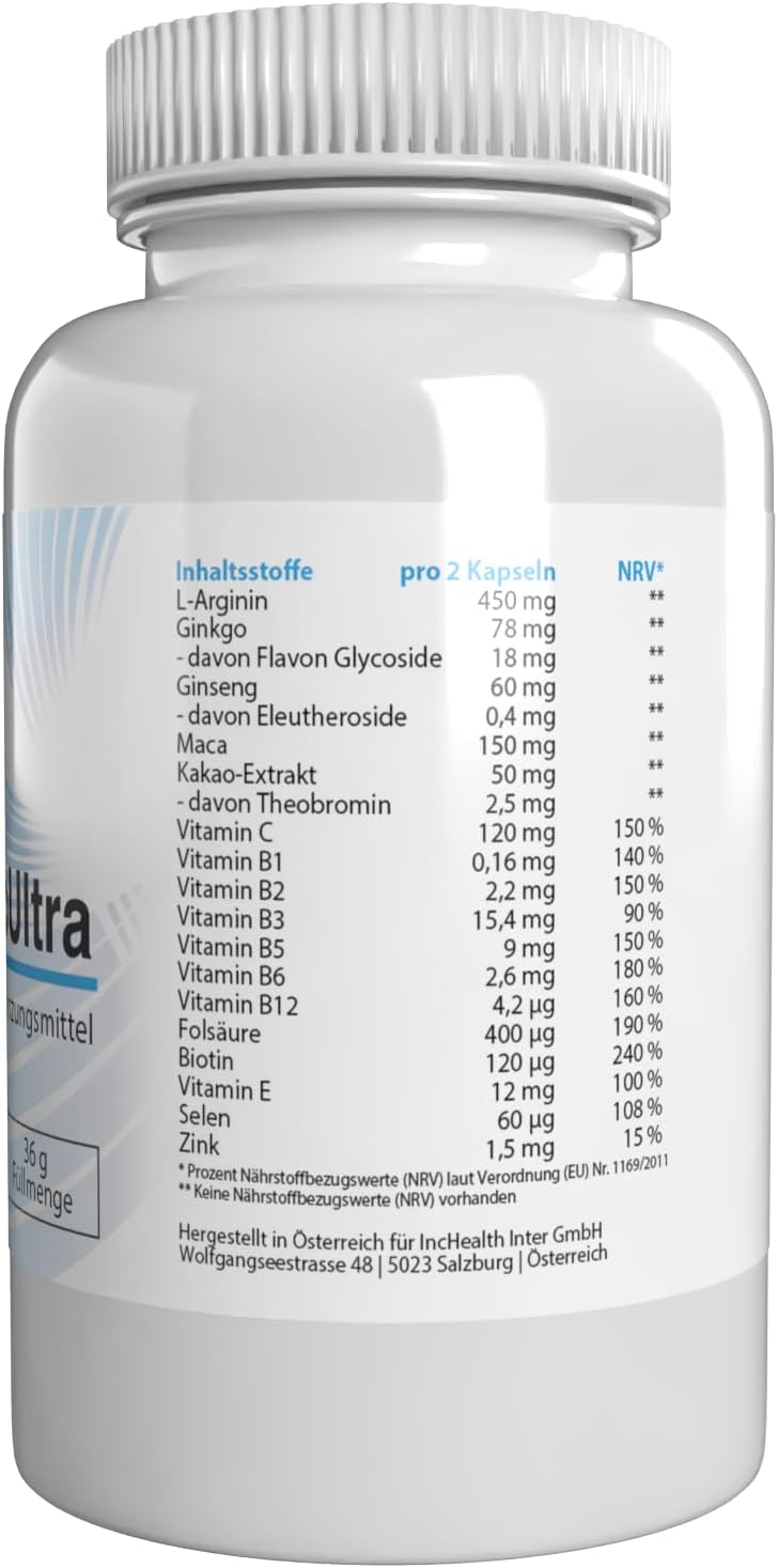 Ausdauer & Energie – Testo Ultra - 60 Capsules (2) – Bild 4